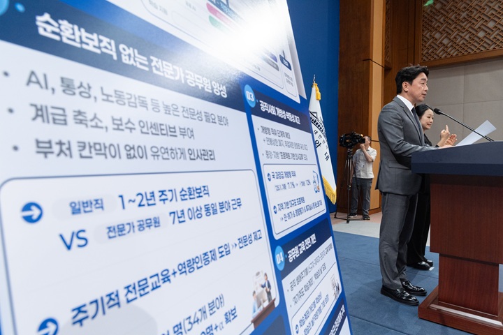 청와대 "5급 승진 패스트트랙 도입…'전문가 공무원' 양성"