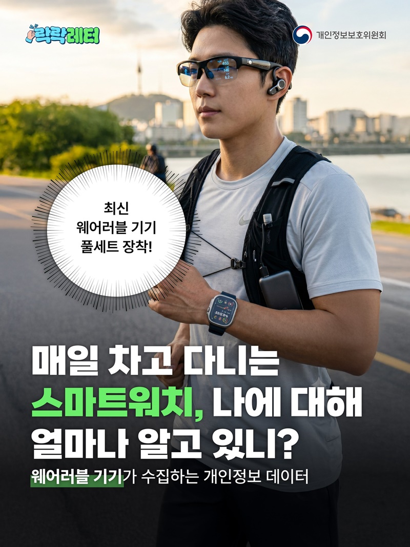 웨어러블 기기로부터 내 소중한 정보를 지키는 방법