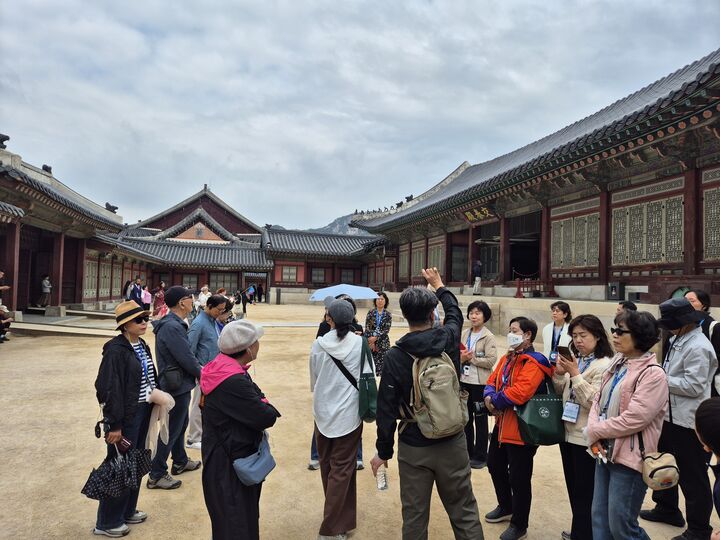 경복궁 견학(본인 촬영)