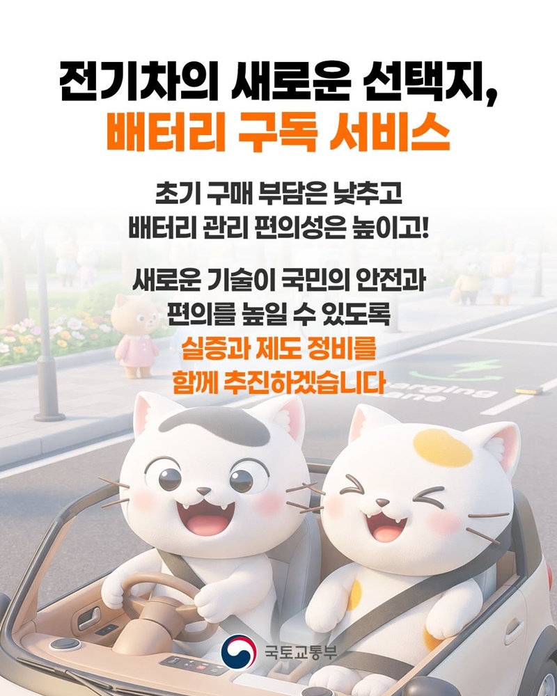 차는 사고 배터리는 빌린다?