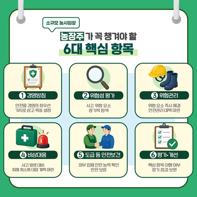 우리 농장도 중대재해처벌법 적용 대상?!