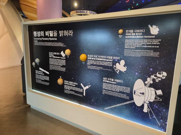 항공우주박물관 전시실 (본인촬영)