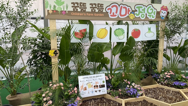 꼬마 치유 정원 (본인촬영)