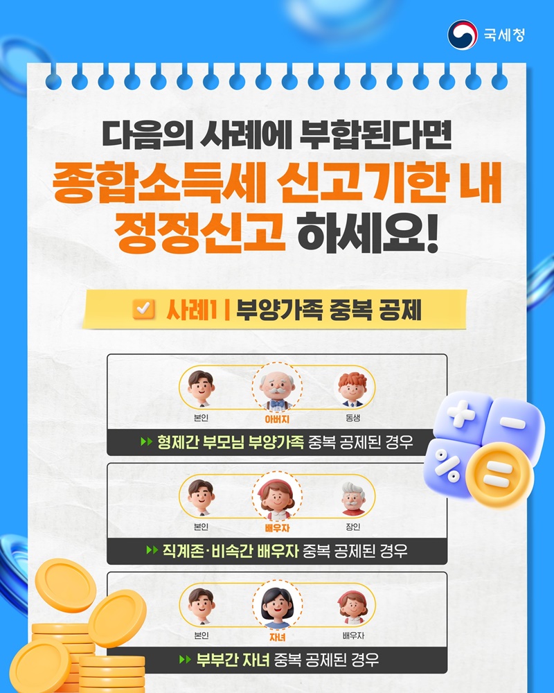 연말정산 실수? 5월 중에 정정하세요!