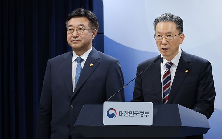 정부의 지방선거 관련 발표 현장 이미지