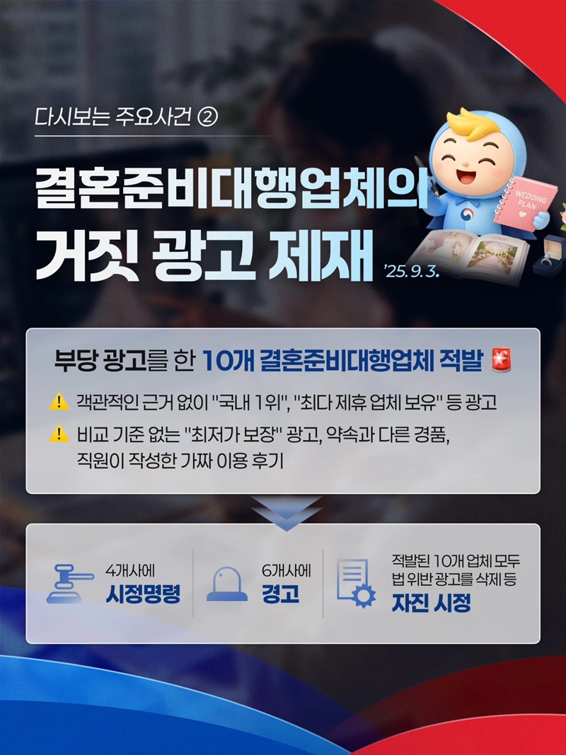 스드메 업체의 거짓광고 제재