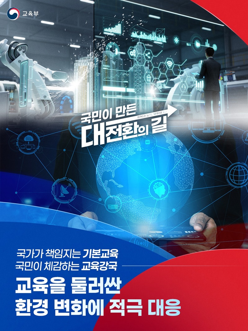 교육을 둘러싼 환경 변화에 적극 대응