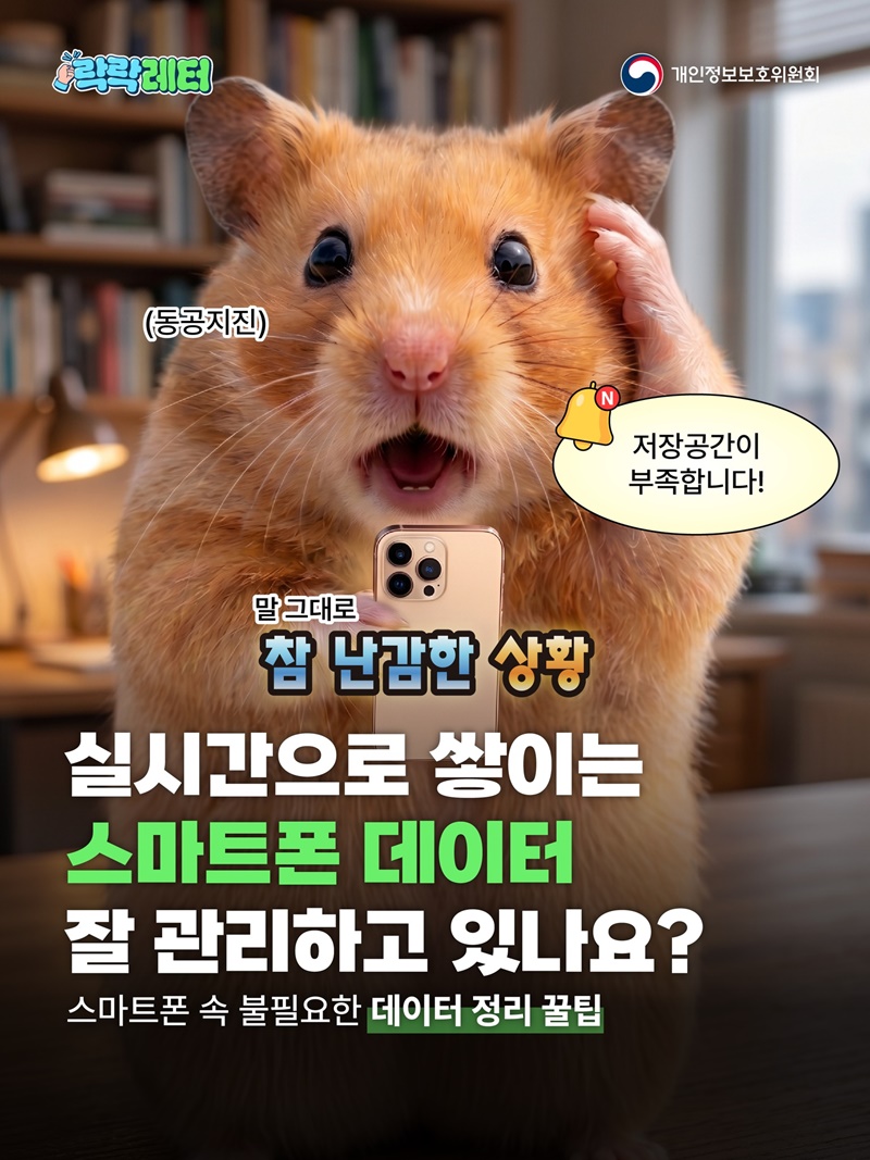 스마트폰 속 불필요한 데이터 정리 꿀팁