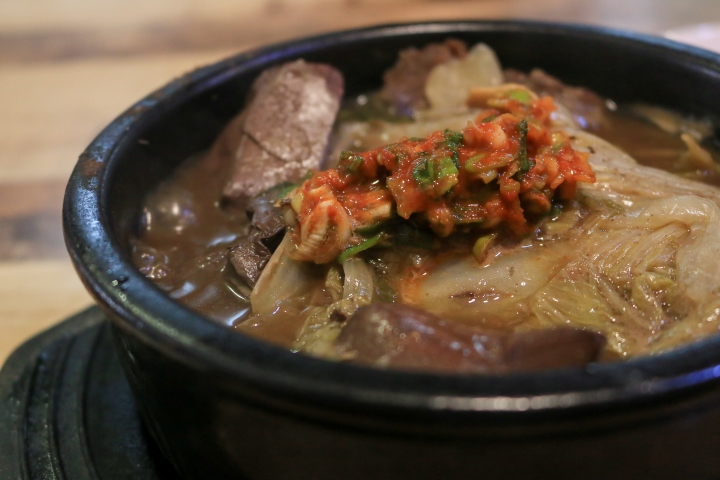 정말 맛있게 먹었던 창성옥의 해장국 (본인 촬영)