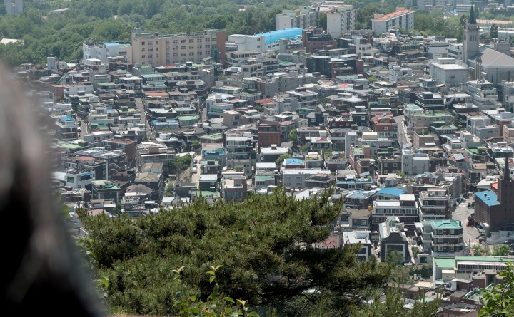 남산에서 바라본 서울 빌라 밀집 지역 모습. 2026.5.22 (ⓒ뉴스1, 무단 전재-재배포 금지)