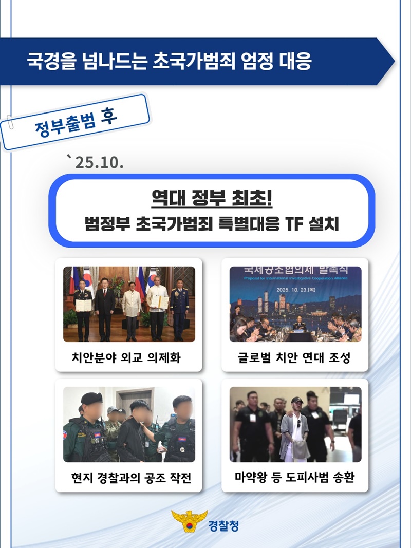 국민 안전 확보를 위한 K-치안 구현