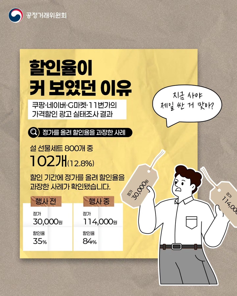 그 할인, 진짜 할인 맞나요?