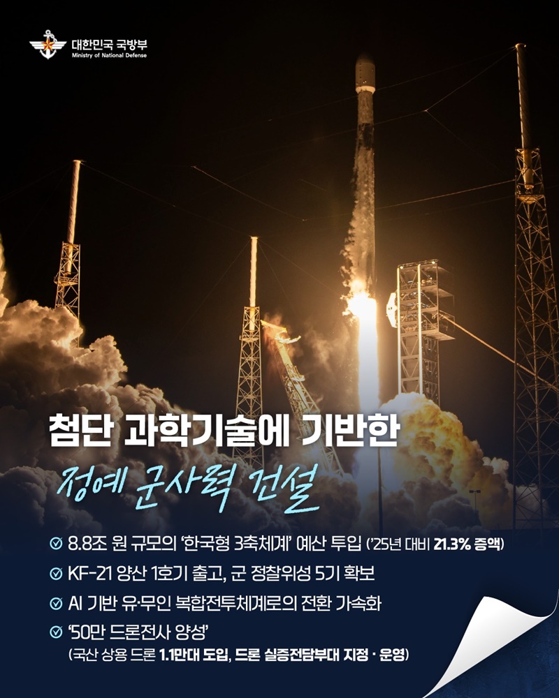 대한민국 국방은 이렇게 바뀌었습니다