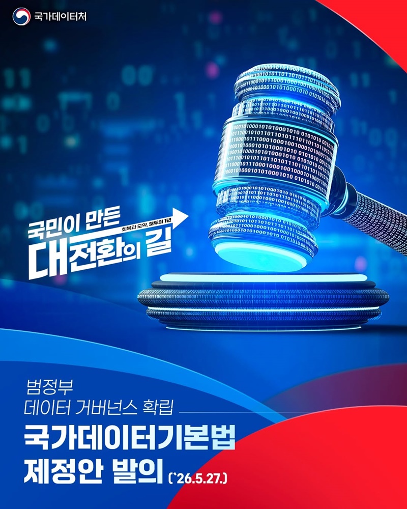 국가데이터기본법 제정안 발의