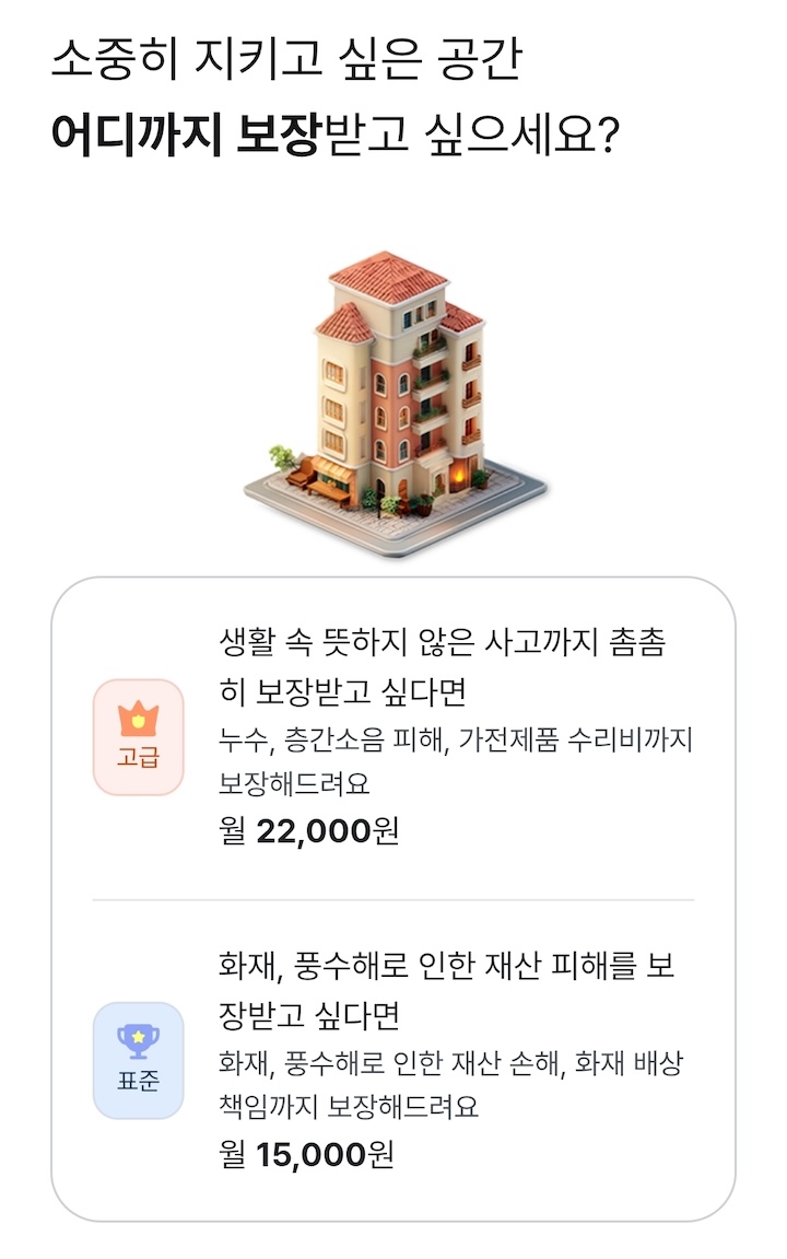 월납부금액(출처 : 직접 촬영)