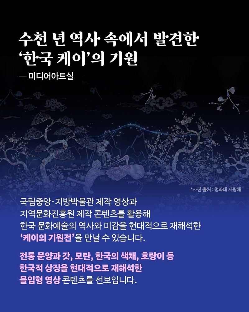 팔색찬란 케이의 기원을 만나다