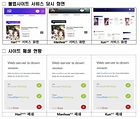불법사이트 서비스 화면 및 사이트 폐쇄 현황.(이미지=문화체육관광부 제공)