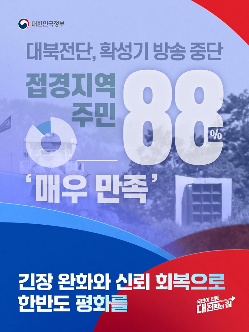 대북전단, 확성기 방송 중단 하단내용 참조