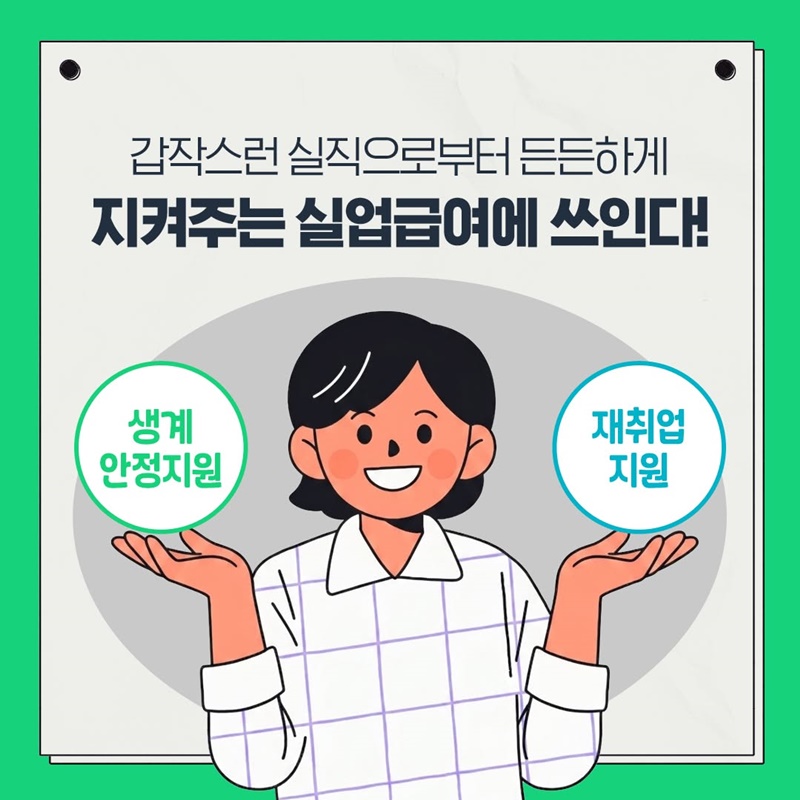 내 월급의 고용보험료는 과연 어디로? ① 실업급여 편