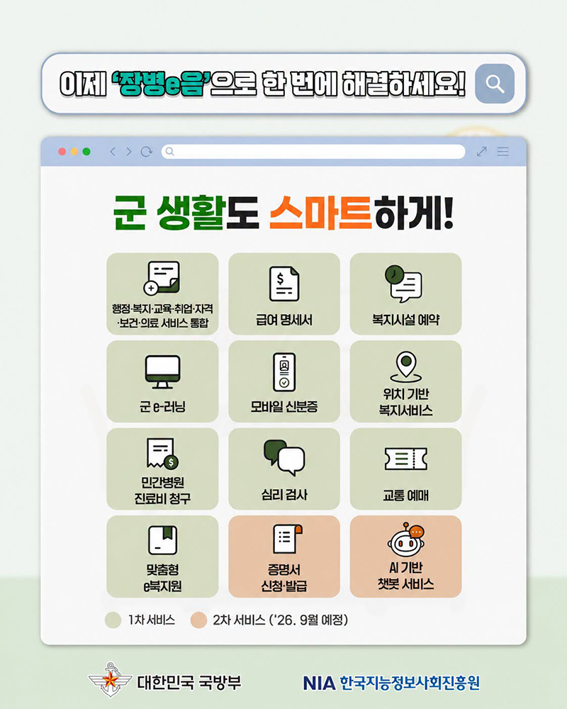 군 복무 중에도 걱정하지 마세요!