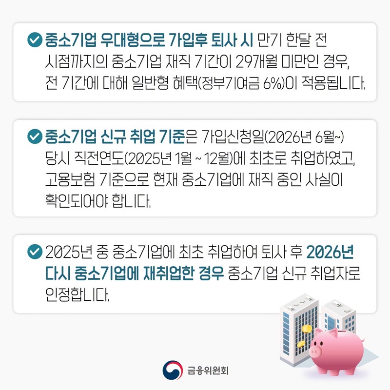 청년미래적금 6월 22일 출시, 궁금증 총정리 ②