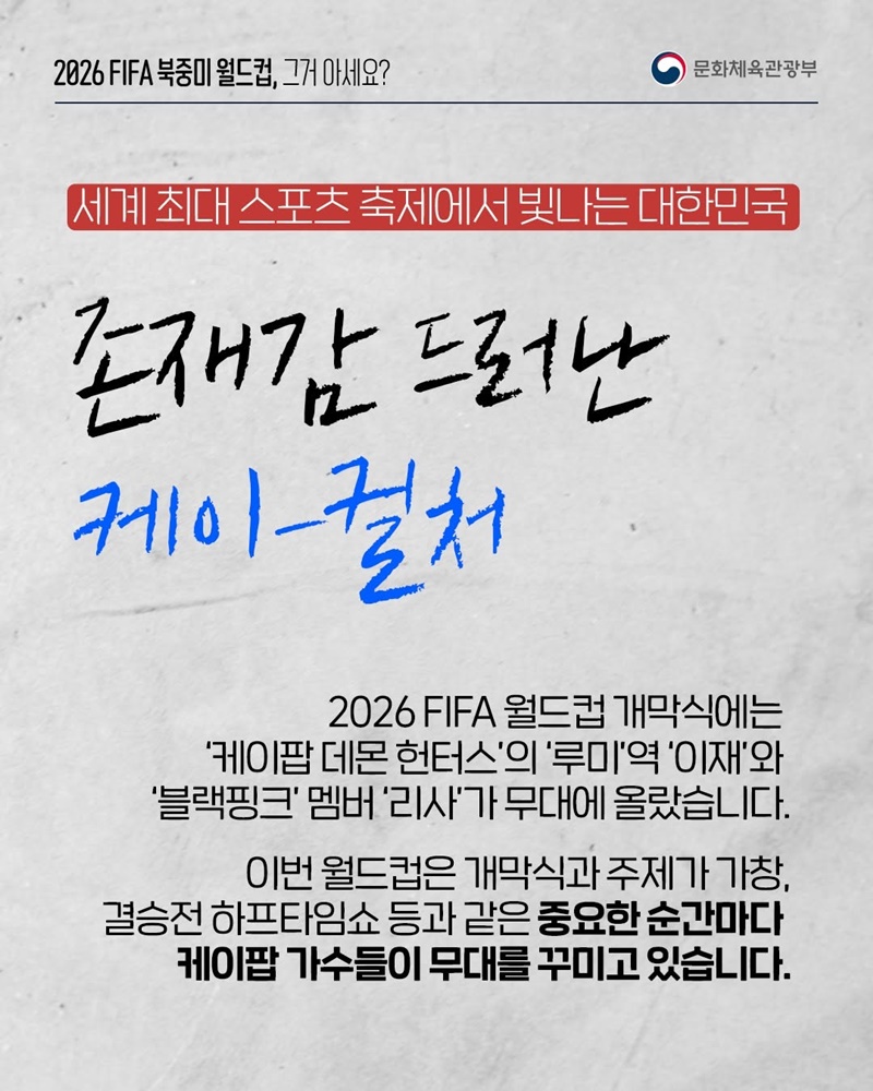 2026 FIFA 북중미 월드컵, 그거 아세요?