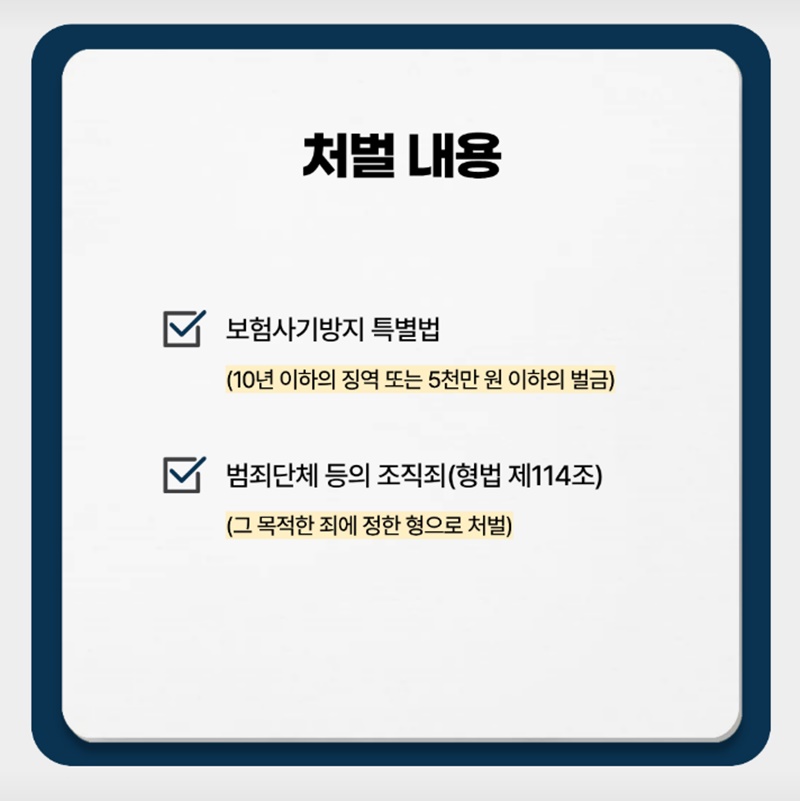 교통사고 보험사기 집중단속 추진