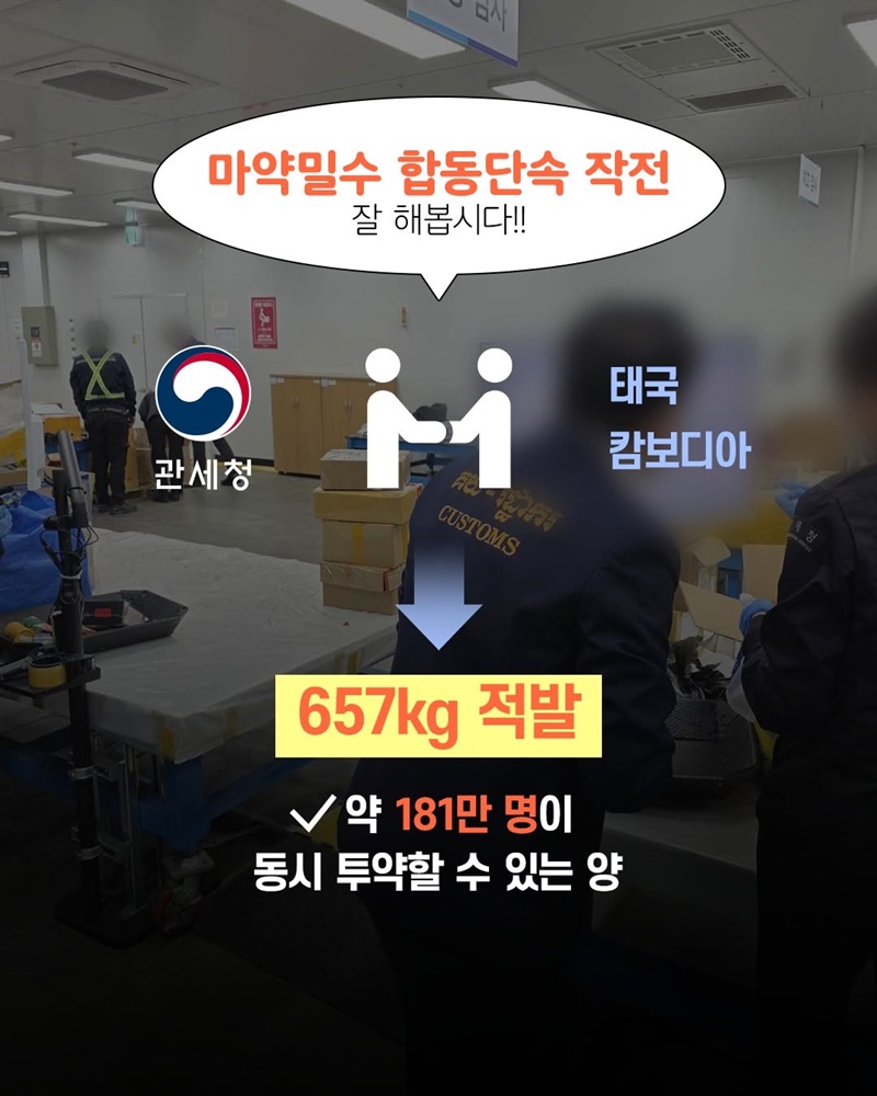 마약 181만 명 투약분, 대한민국 안전할까?