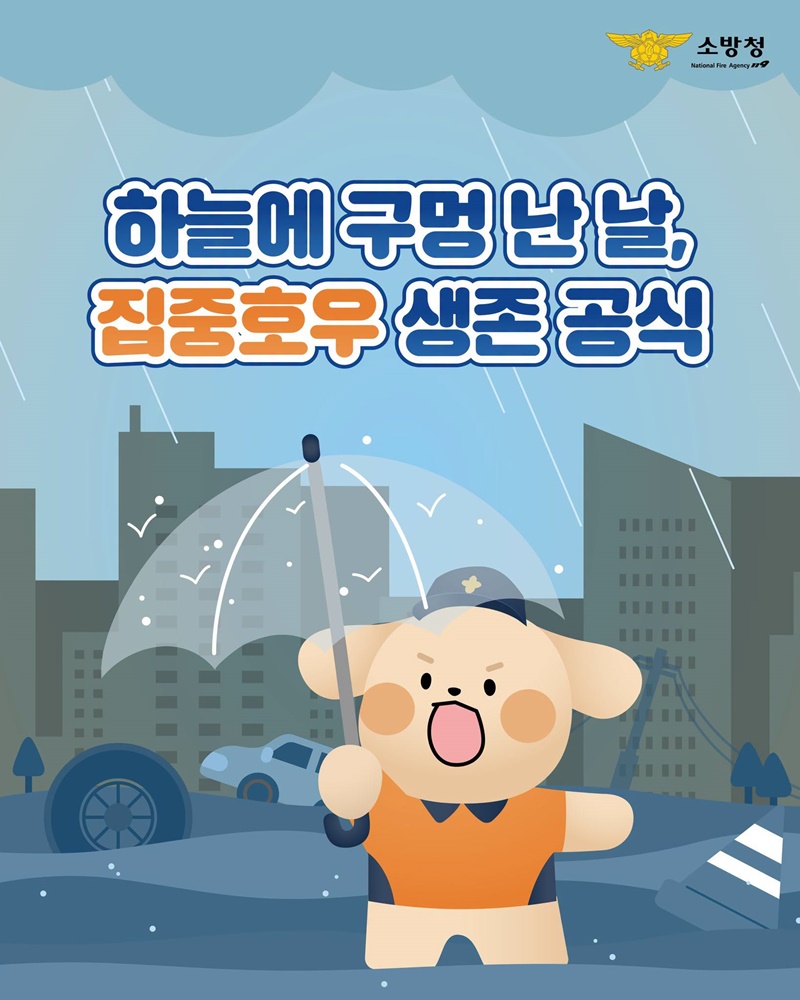 하늘에 구멍 난 날, 집중호우 생존 공식