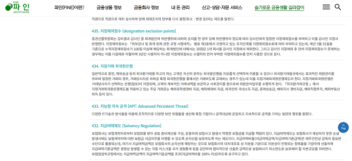 파인- 경제용어사전