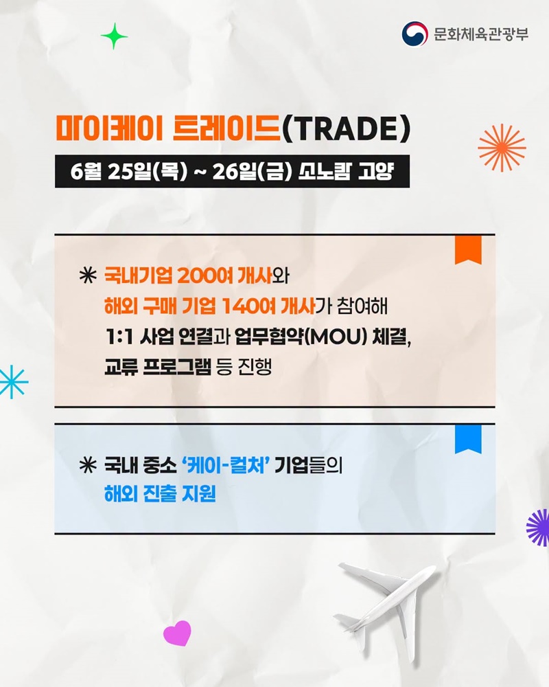 전 세계가 주목하는 케이-컬처가 한곳에 모인다!