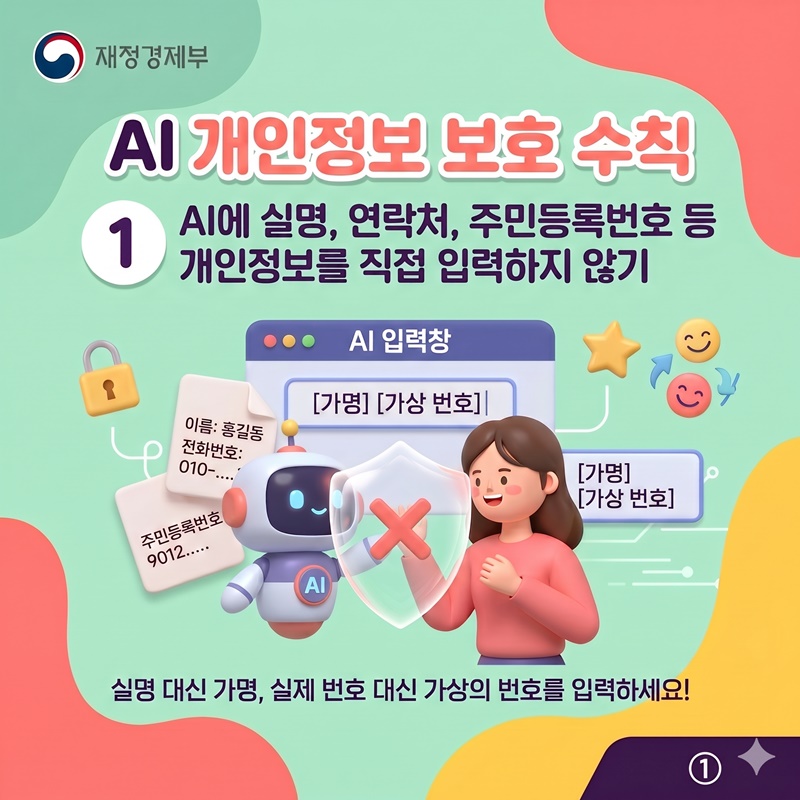 나의 소중한 정보, AI와 함께 지켜요!