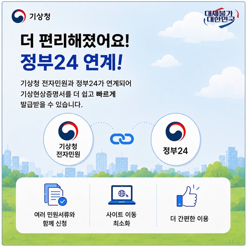 날씨를 증명해야 한다면?