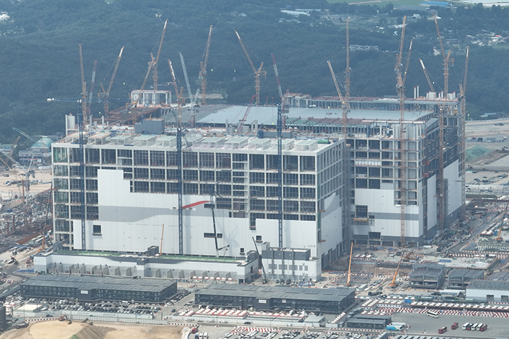 경기도 용인시 용인반도체클러스터 일반산업단지 공사현장의 모습. 2026.6.29