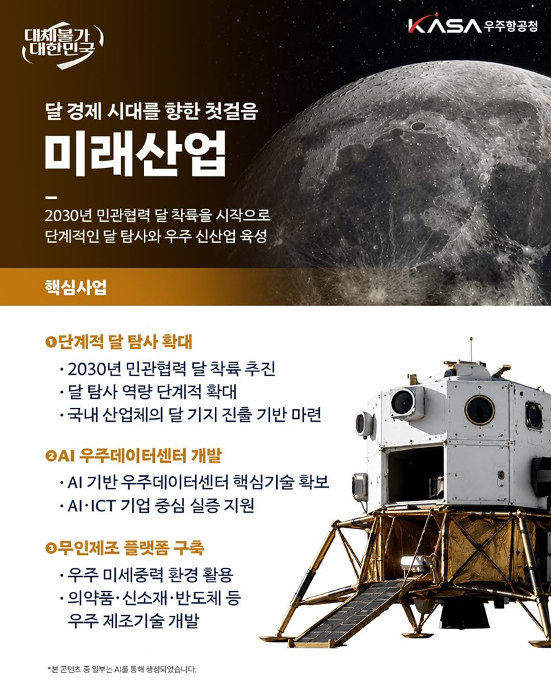 우주를 새로운 무대로, K-SPACE가 열어갑니다