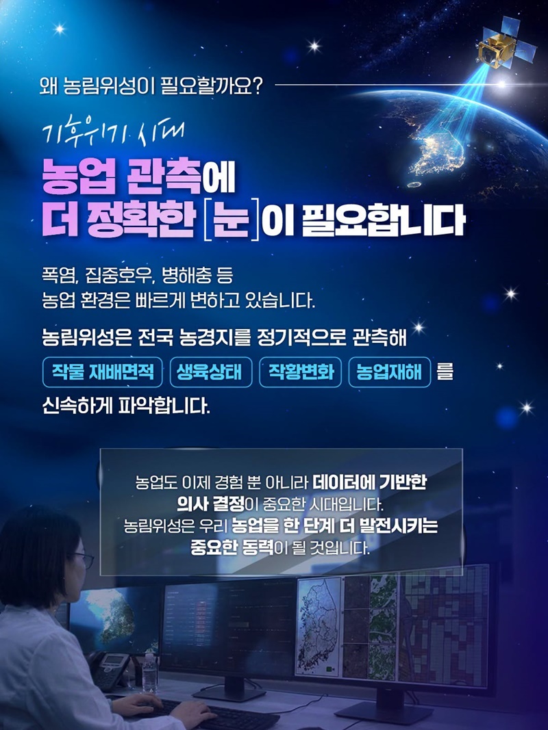 하늘에서 농업을 보다