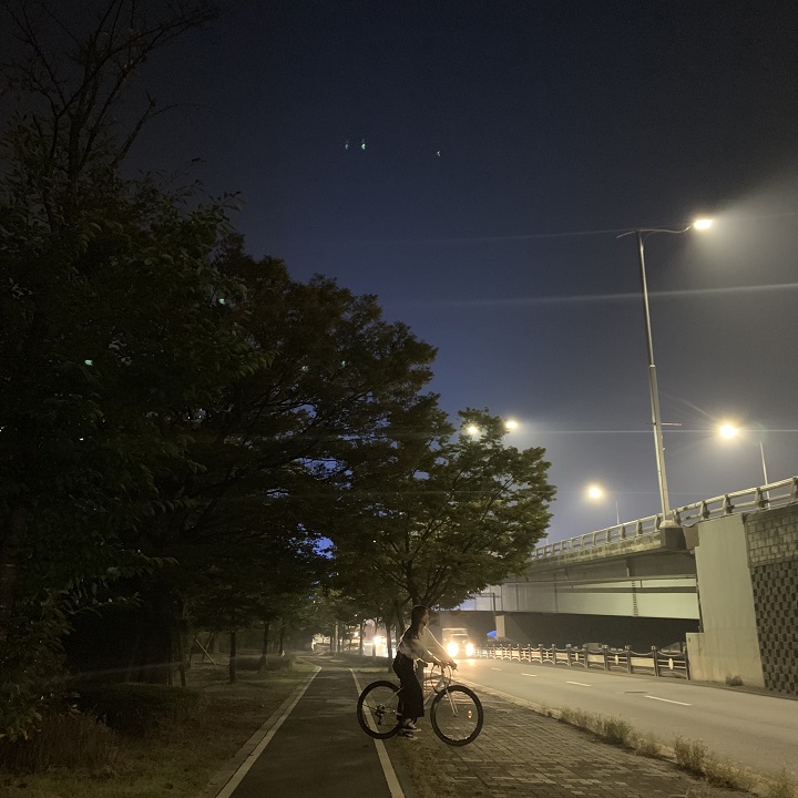 송도에서의 자전거 생활