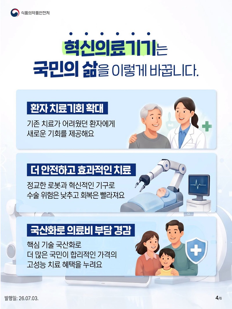 미래 의료의 변화를 이끄는 핵심! 혁신의료기기를 아시나요?