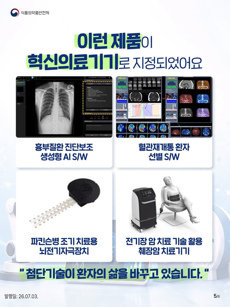미래 의료의 변화를 이끄는 핵심! 혁신의료기기를 아시나요?
