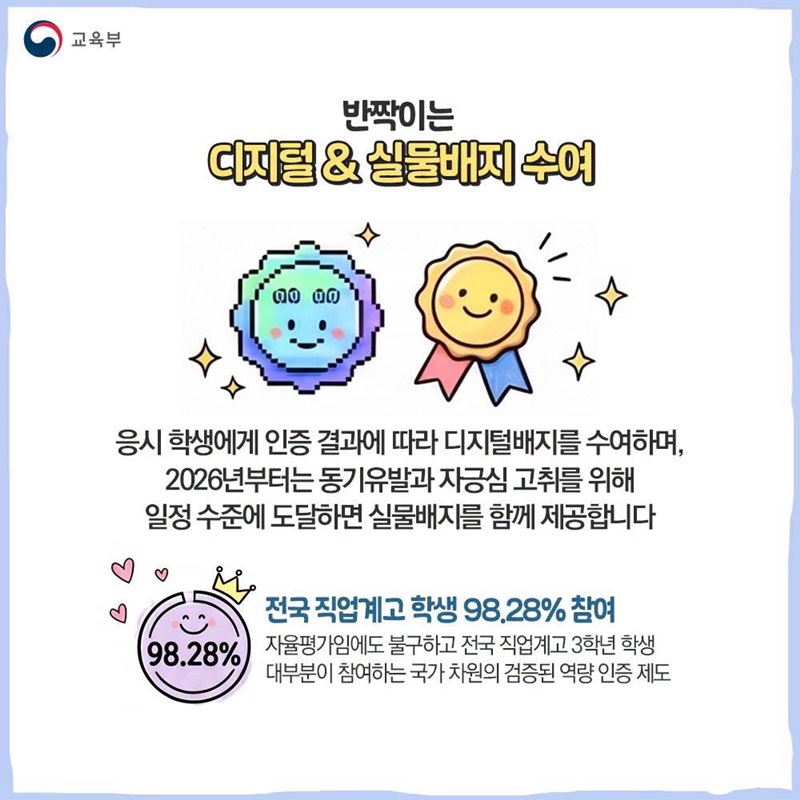 준비된 기술인재, 직업공통능력 인증으로 그리는 나의 미래!