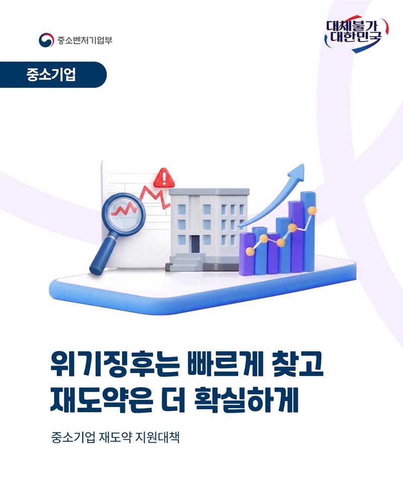 중소기업, 위기징후는 빠르게 찾고 재도약은 더 확실하게