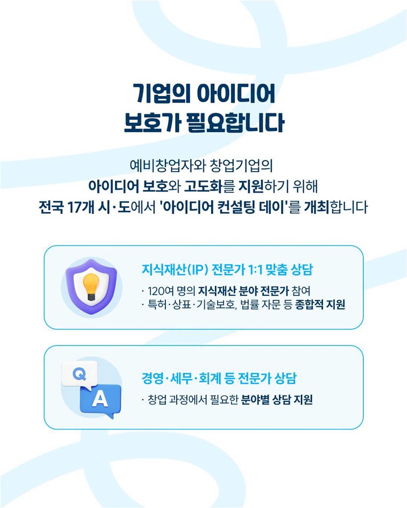 창업 아이디어 안전하게 지키세요