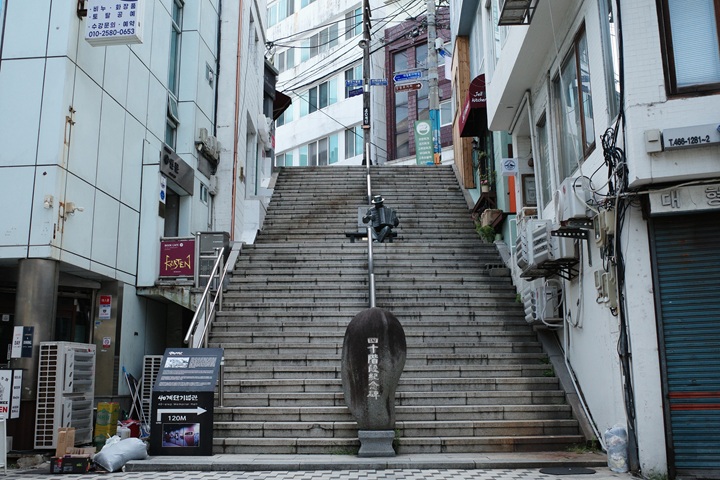 중앙동 40계단 (본인 촬영)