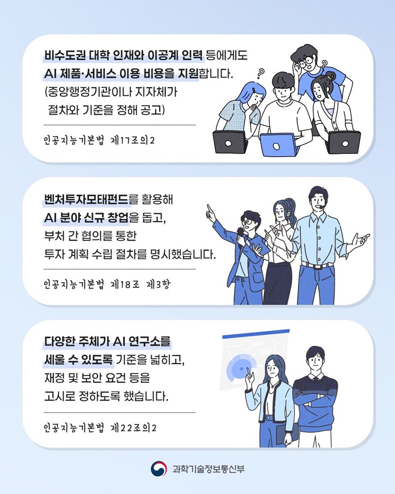 AI 활용 활성화를 위한 「AI기본법 시행령」 개정안 국무회의 통과