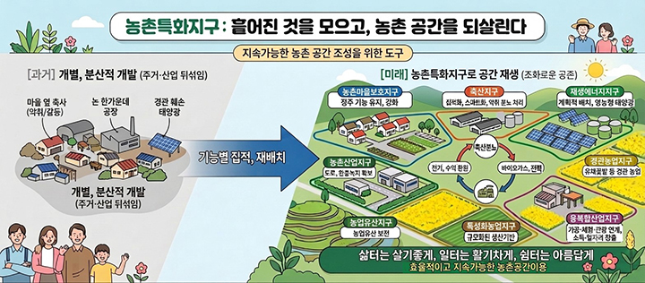 농촌특화지역 그림(이미지=농식품부 제공)