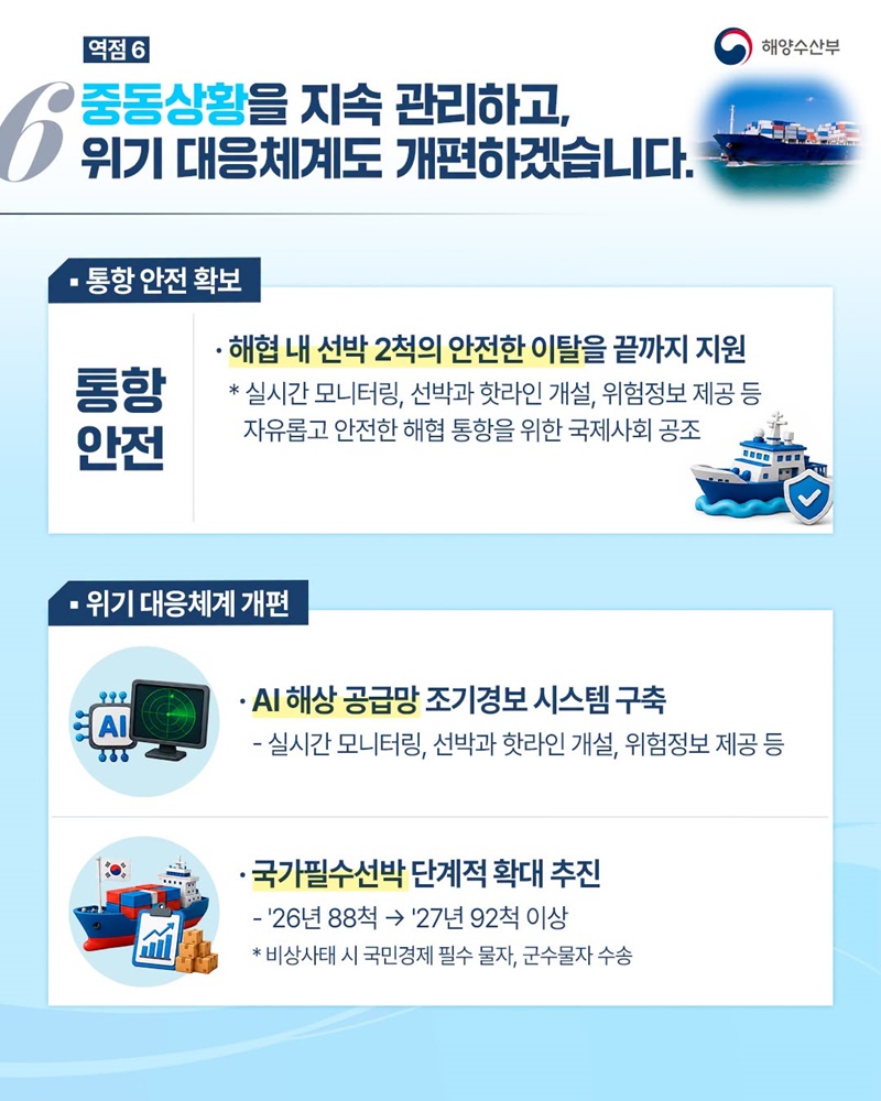 2026 해양수산부 업무보고
