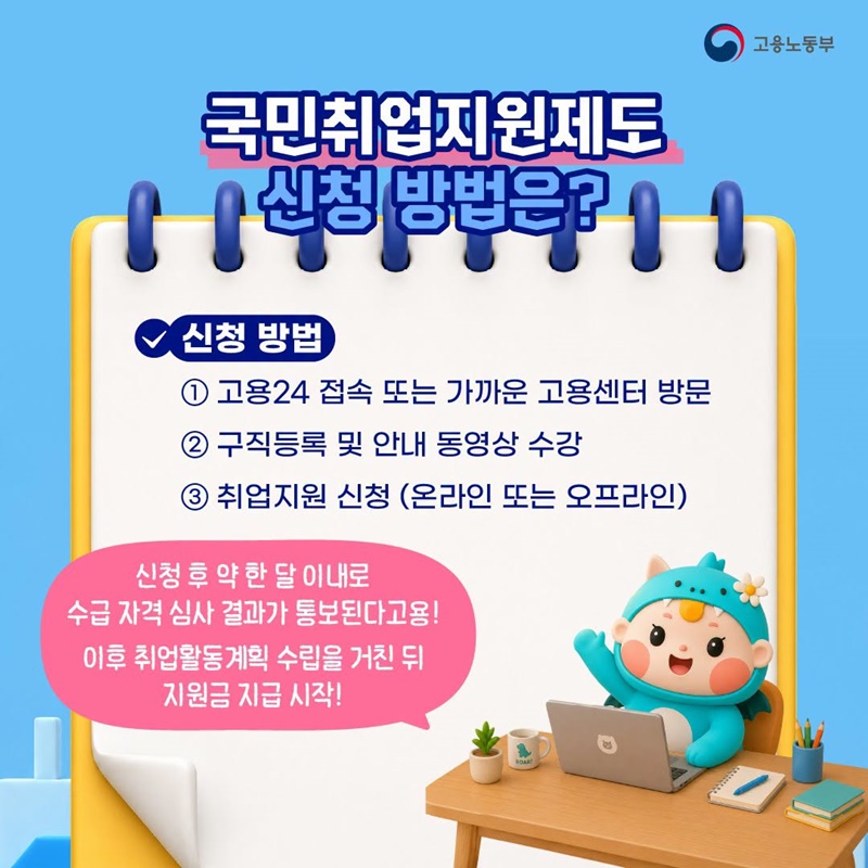 고드래곤과 함께 국민취업지원제도 알아보기!