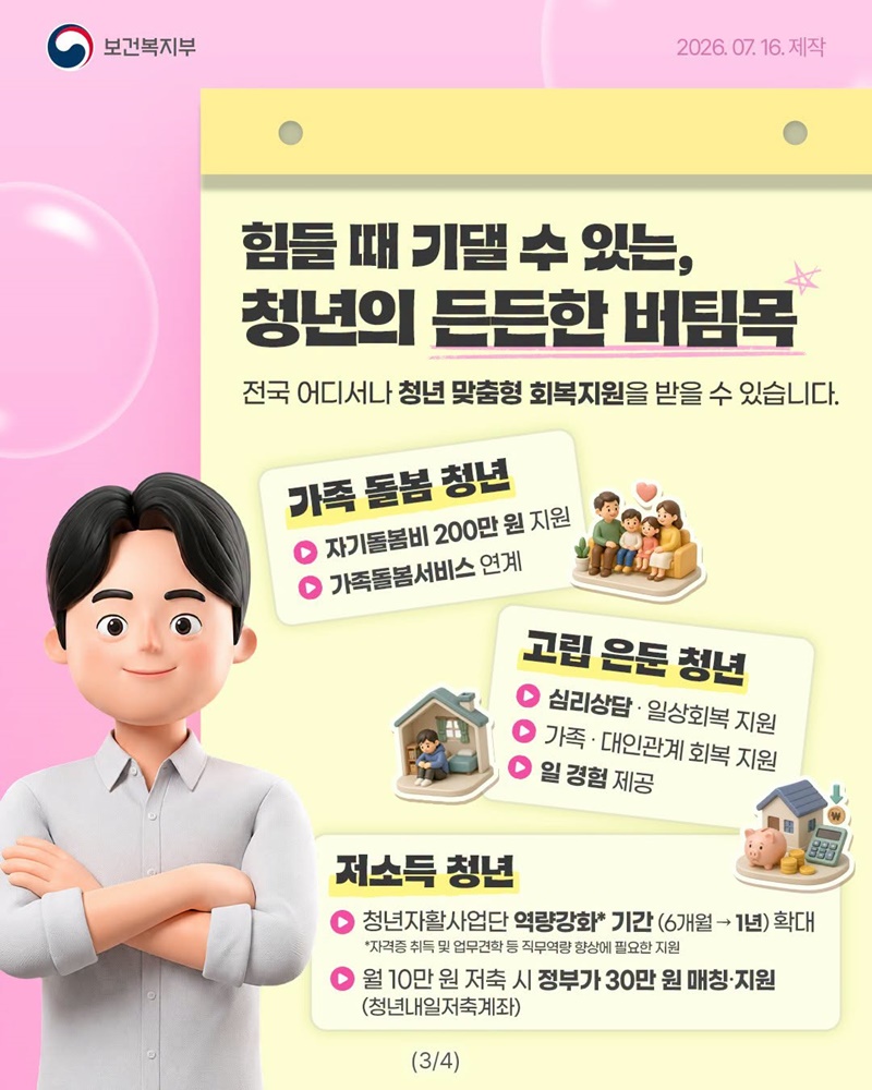 청년에게 공정한 기회와 든든한 버팀목을 제공하겠습니다