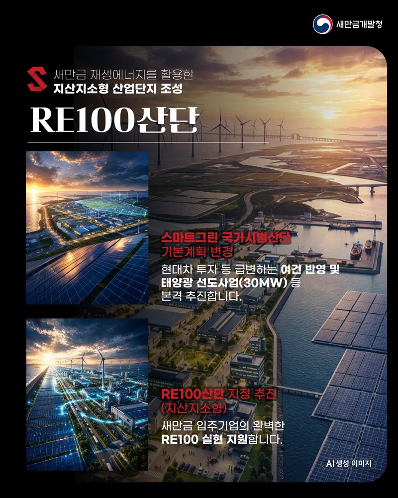 새만금, 대한민국을 바꿀 10GW의 에너지를 켜다
