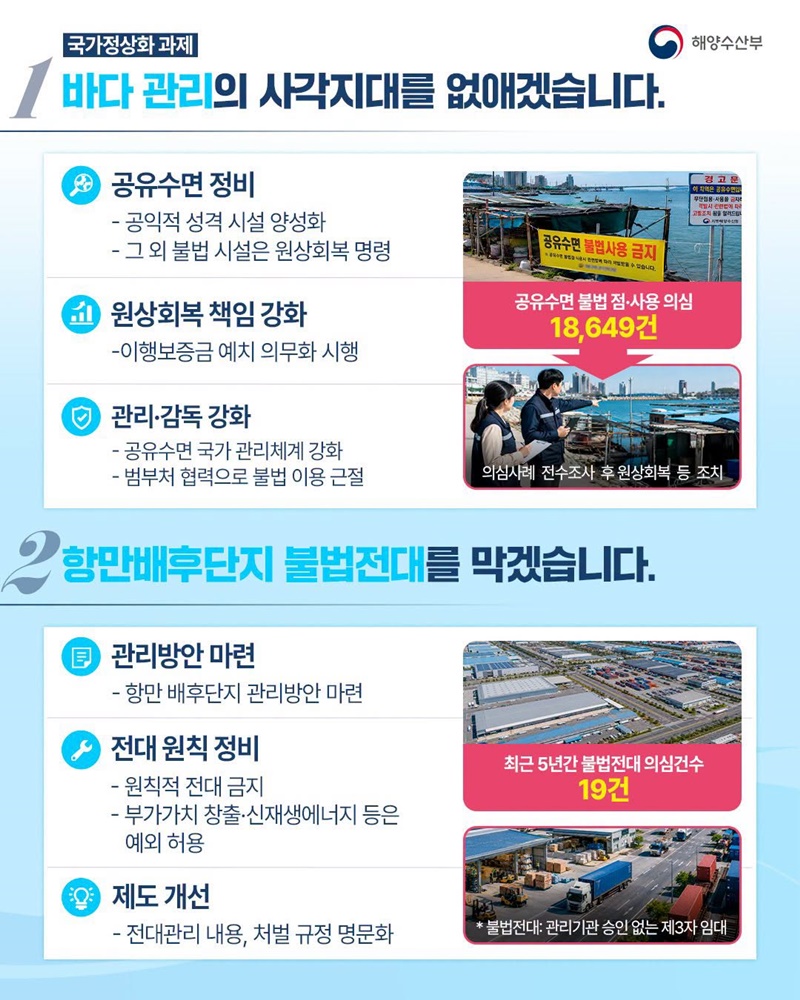 2026 해양수산부 업무보고